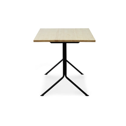 Kip Desk by Normann Copenhagen - Black Base / Pine Wood