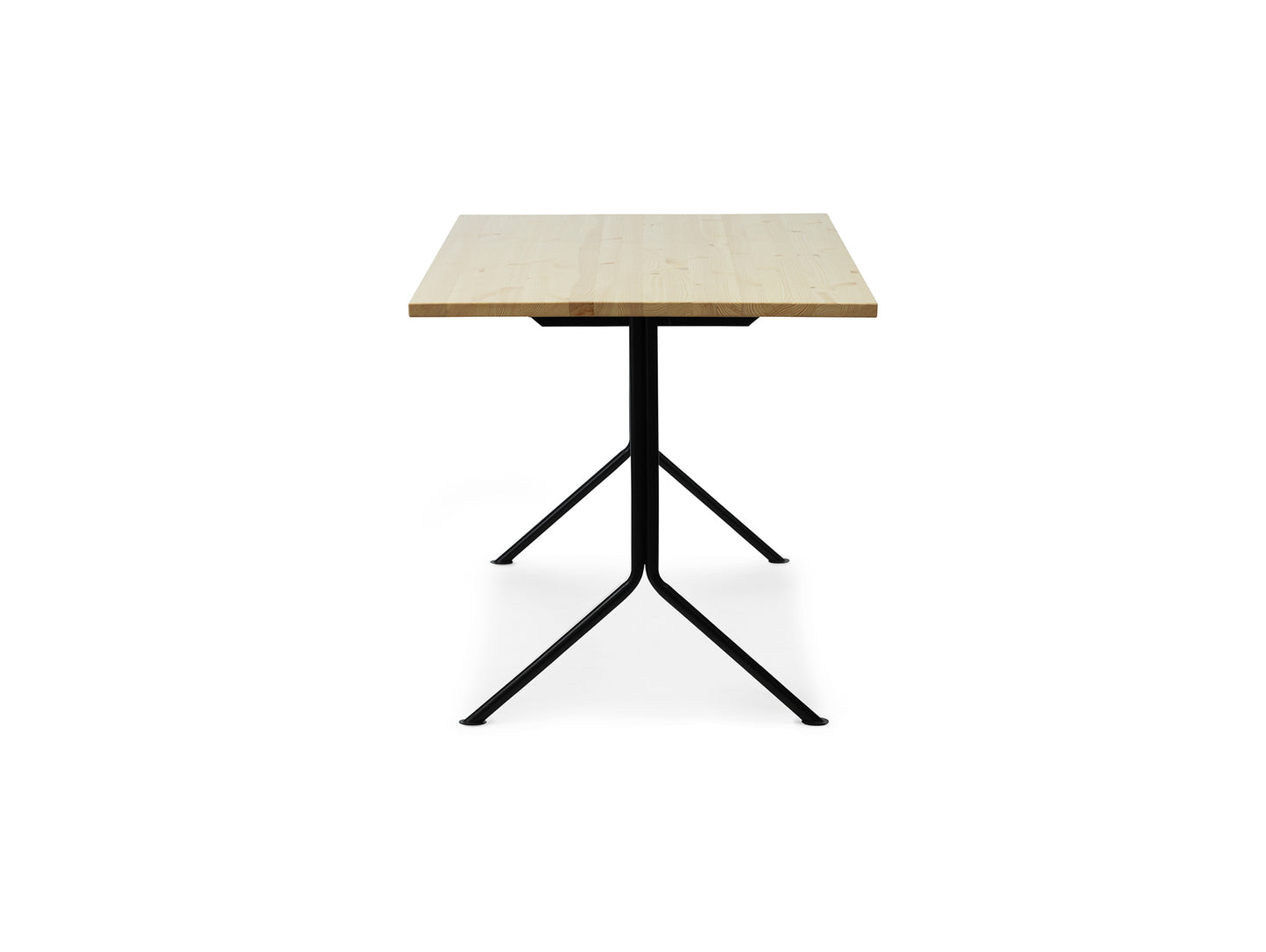 Kip Desk by Normann Copenhagen - Black Base / Pine Wood