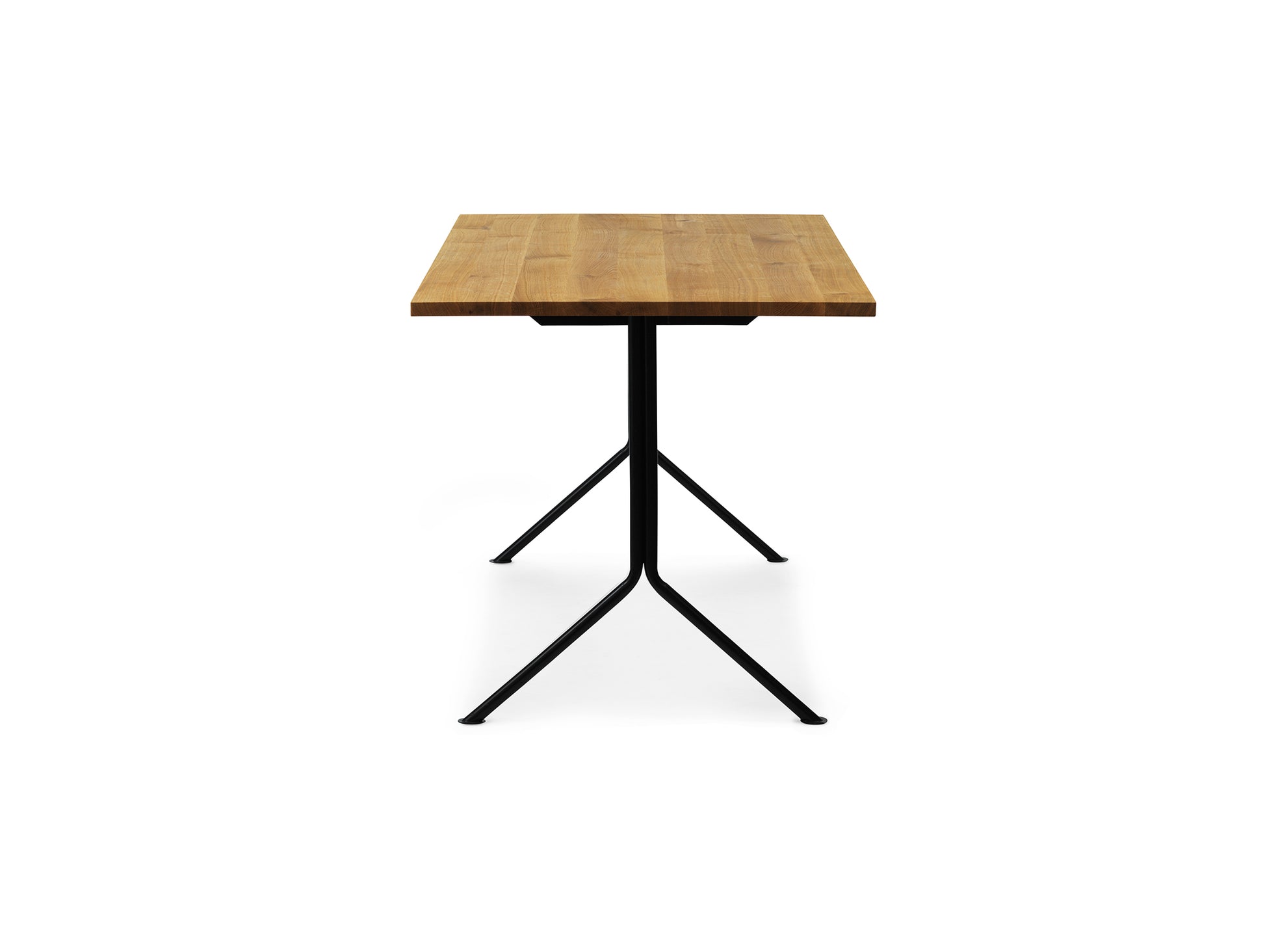 Kip Desk by Normann Copenhagen - Black Base / Oak Tabletop