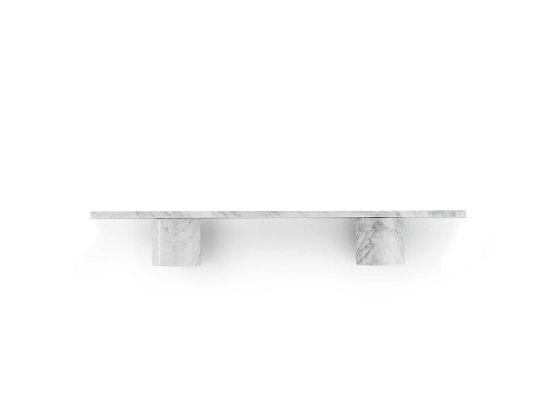 Sten Shelf by Normann Copenhagen - 80 cm / White Carrara Marble