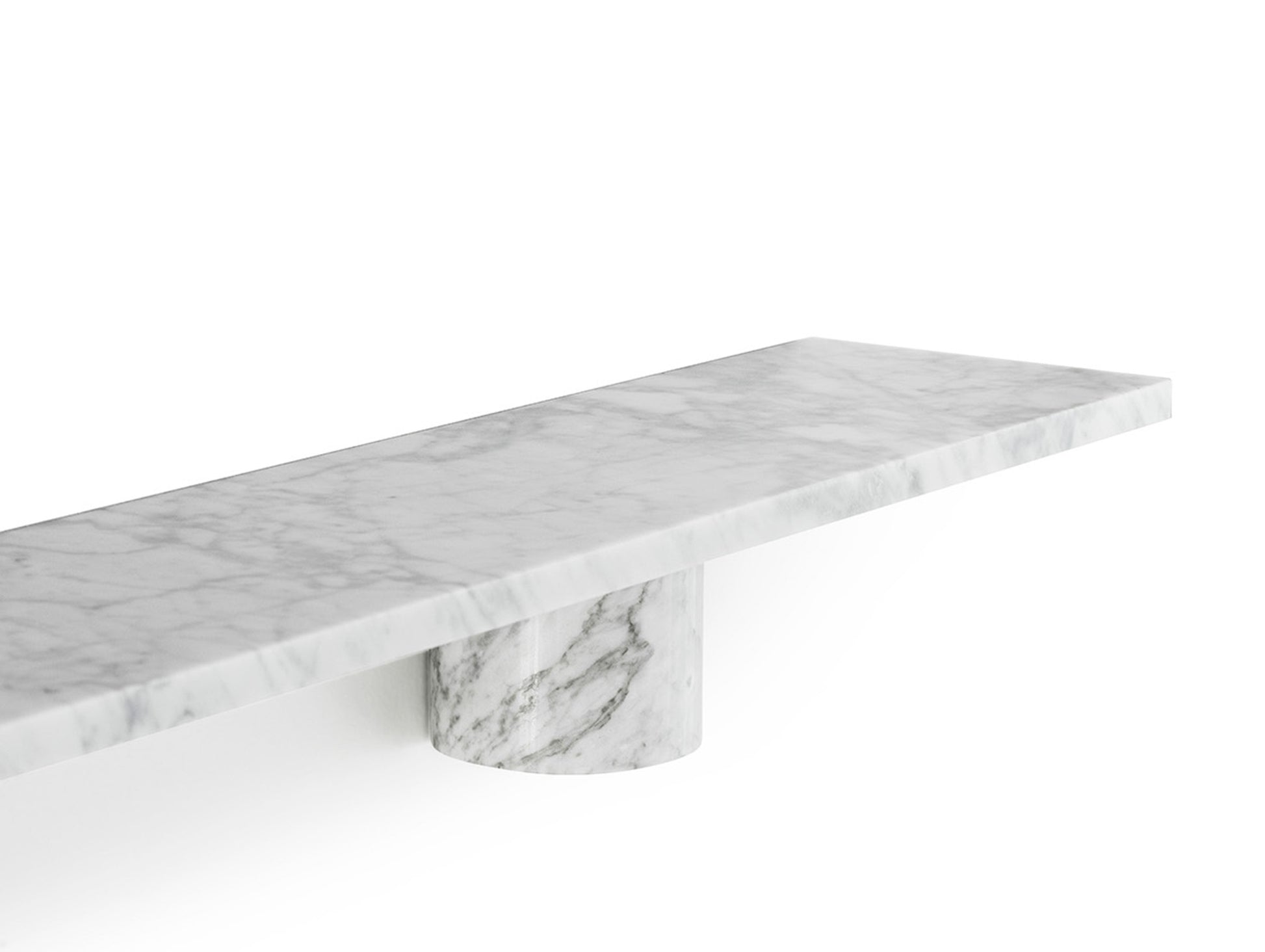 Sten Shelf by Normann Copenhagen - White Carrara Marble