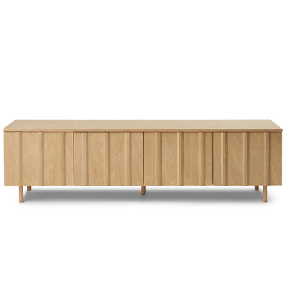 Rib Sideboard by Normann Copenhagen - Low / Lacquered Oak Veneer