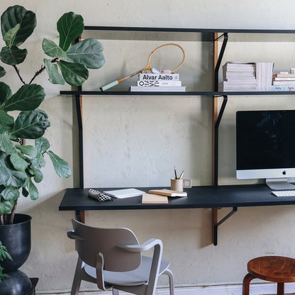 Kaari Wall Shelf with Desk by Artek - REB 010