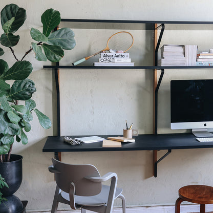 Kaari Wall Shelf with Desk by Artek - REB 010