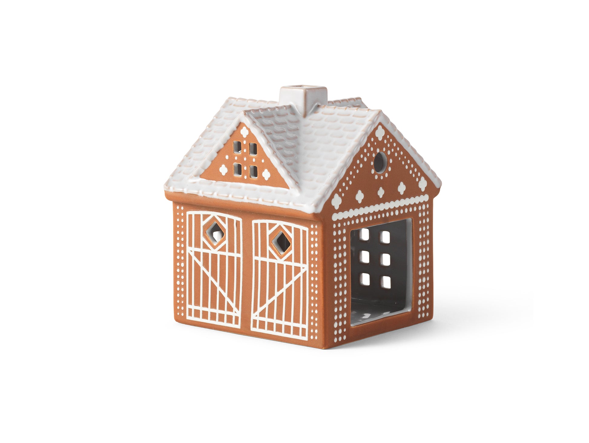 Urbania Gingerbread Lighthouse by Kähler - Stable (Height: 11.5 cm)