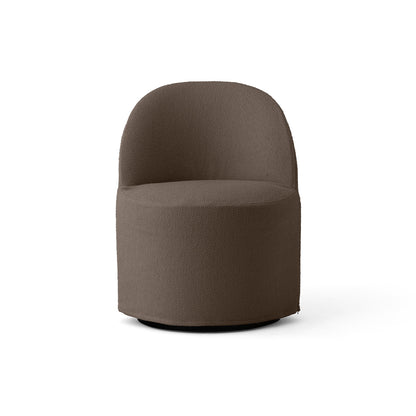 Tearoom Club Chair with Loose Cover - Swivel Base with Return by Audo Copenhagen - Flint
