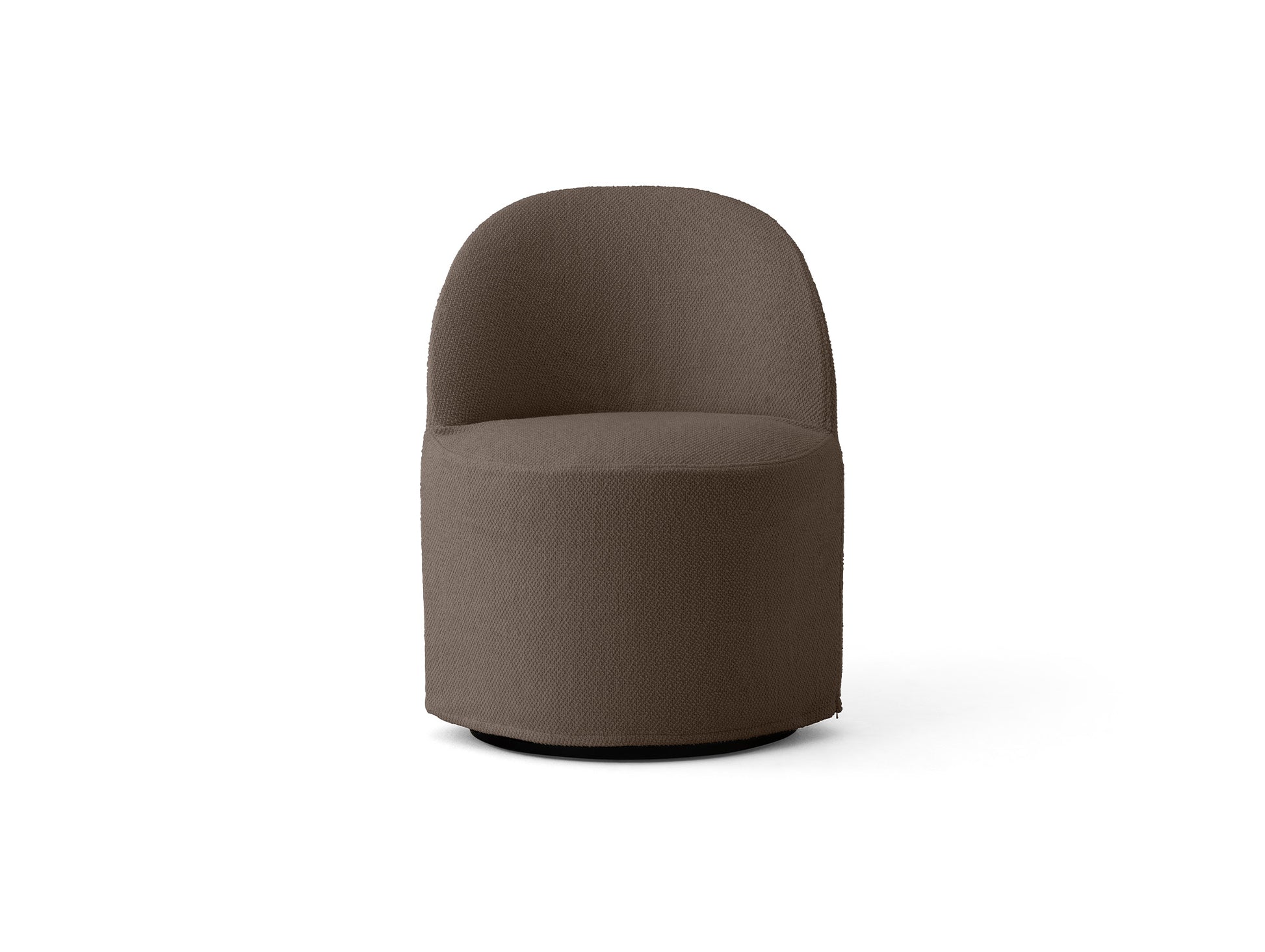 Tearoom Club Chair with Loose Cover - Swivel Base with Return by Audo Copenhagen - Flint