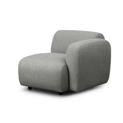 Swell Modular Sofa - Individual Modules by Normann Copenhagen - Right Armrest Module 120 (Sitting Left)