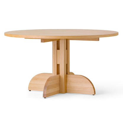 Puffin Round Dining Table (Solid Oak)