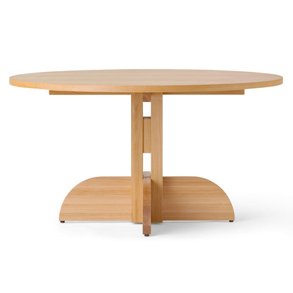 Puffin Round Dining Table (Solid Oak)