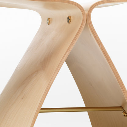 Butterfly Stool by Vitra - Maple