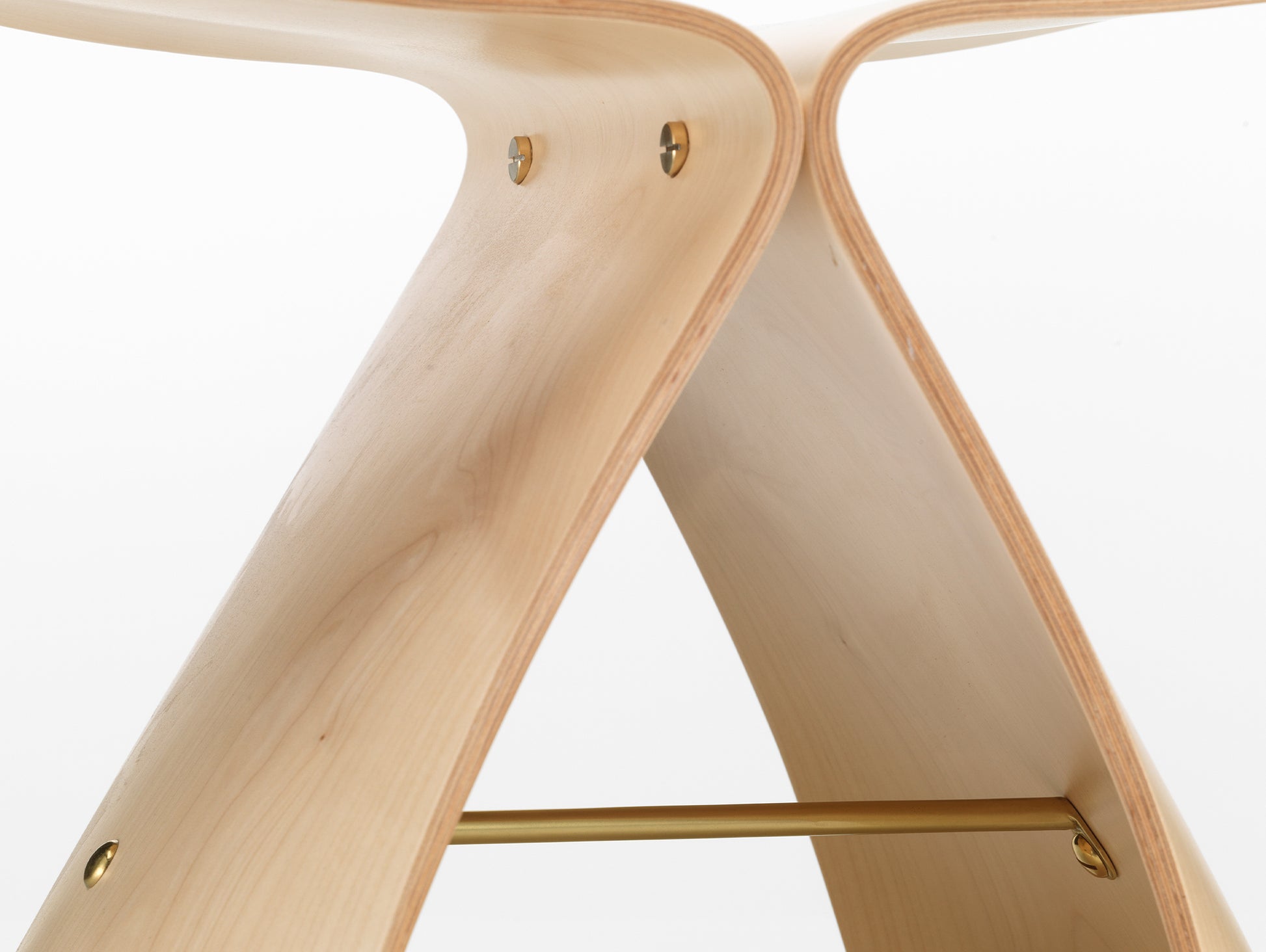 Butterfly Stool by Vitra - Maple