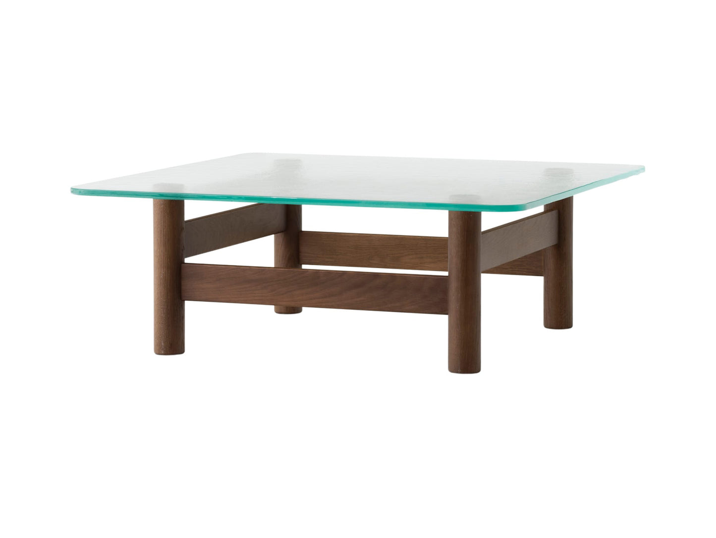 Brasilia Lounge Table by Audo Copenhagen - Dark Stained Oak