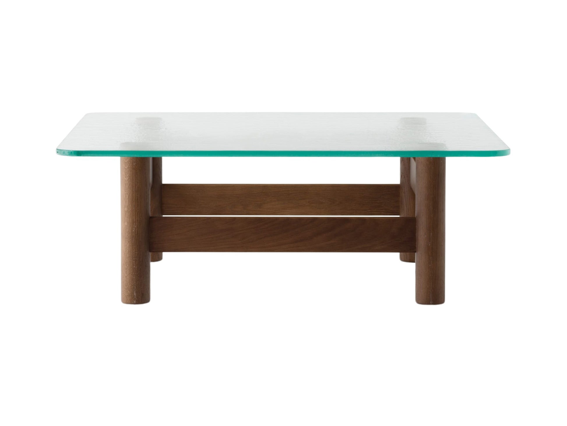 Brasilia Lounge Table by Audo Copenhagen - Dark Stained Oak