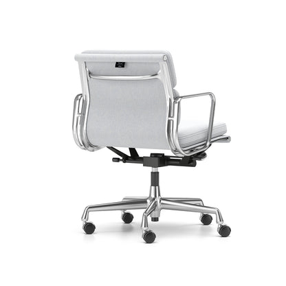 Soft Pad Work Chair EA 217 by Vitra - Chromed Aluminium / Cosy 2 Pale Blue
