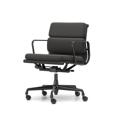 Soft Pad Work Chair EA 217 by Vitra - Black Aluminium / Cosy 2 Merino Black