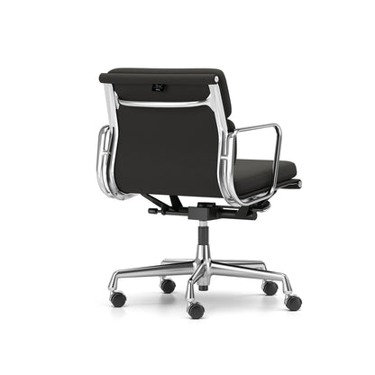 Soft Pad Work Chair EA 217 by Vitra - Chromed Aluminium / Laser RE Black