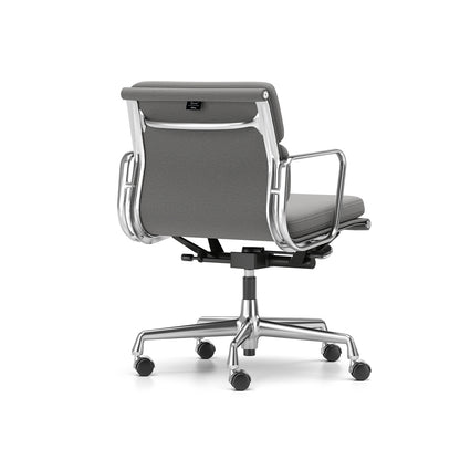 Soft Pad Work Chair EA 217 by Vitra - Chromed Aluminium / Track Mid Grey Iron Grey