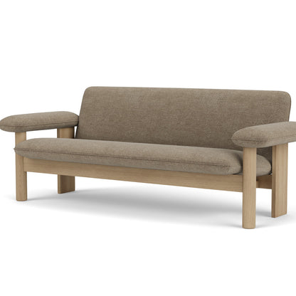 Brasilia 2-Seater Sofa by Audo Copenhagen - Oak Base / Barnum Boucle 04