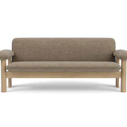 Brasilia 2-Seater Sofa by Audo Copenhagen - Oak Base / Barnum Boucle 04