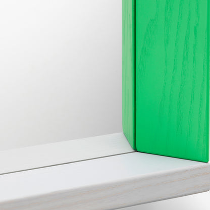 Colour Frame Mirrors by Vitra - Green Pink