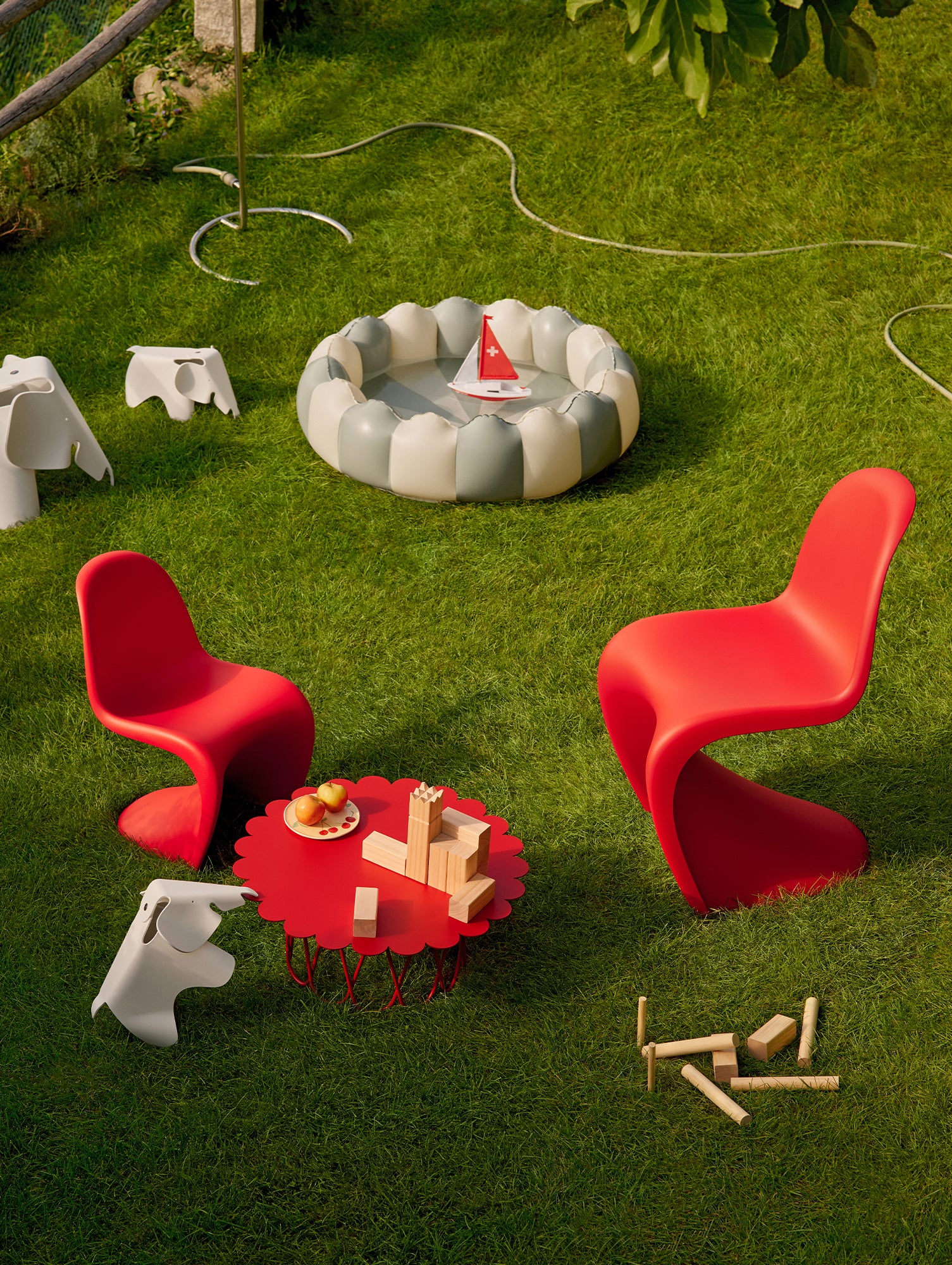 Classic Red Panton Junior by Vitra