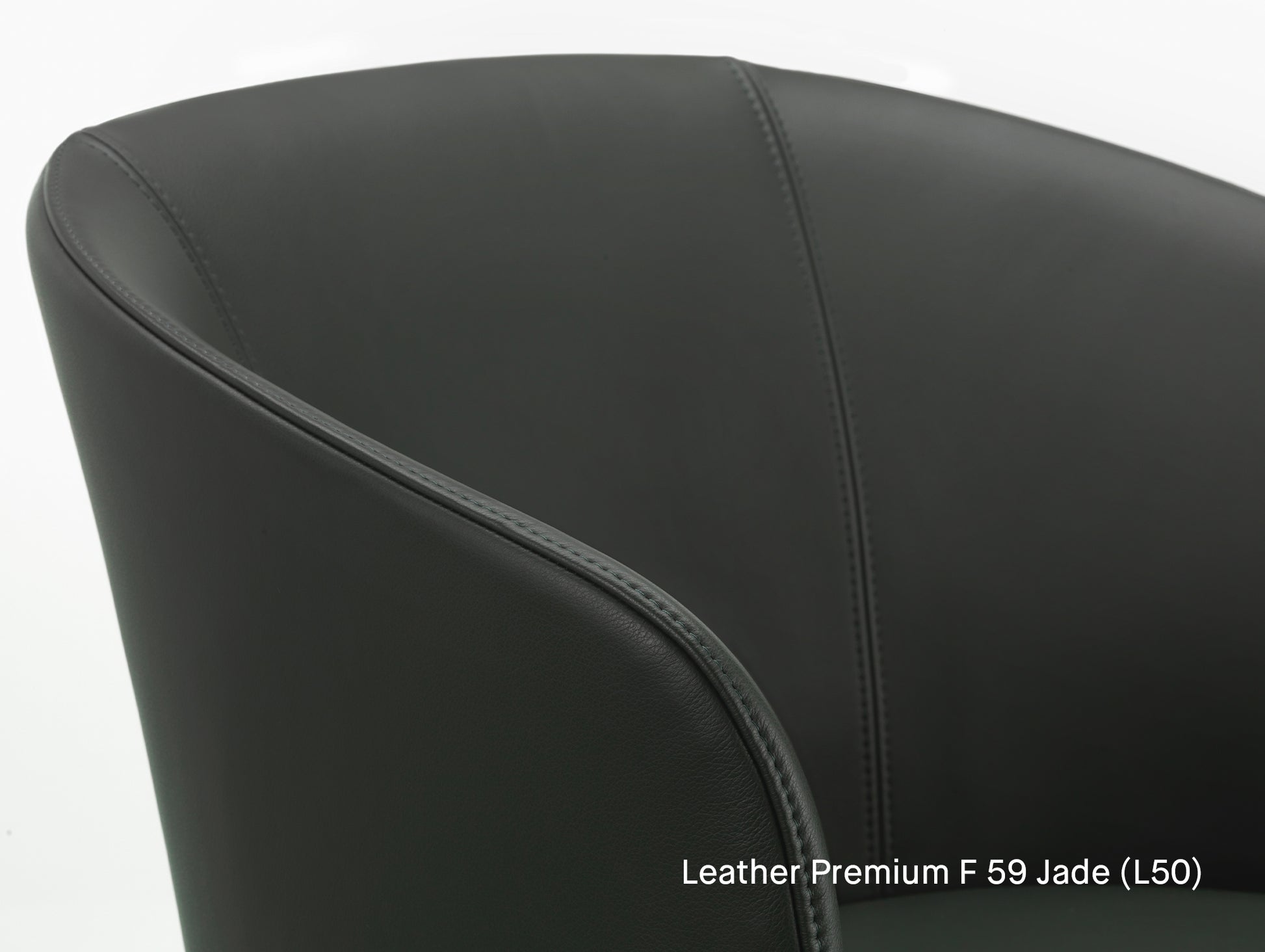 Mikado Mikado Armchair by Vitra - Leather Premium F 59 Jade (L50)