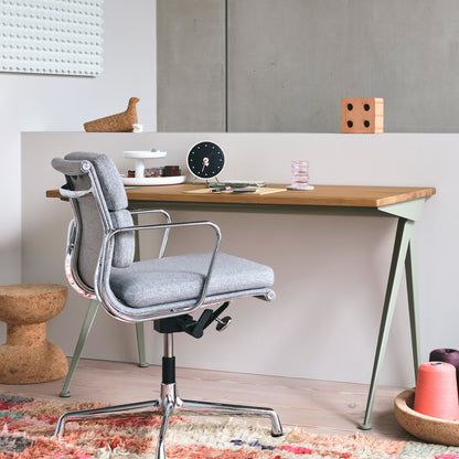 Soft Pad Office Chair EA 231 by Vitra - Cosy 2 Pebble Grey (F80)