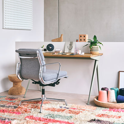 Soft Pad Office Chair EA 231 by Vitra - Cosy 2 Pebble Grey (F80)