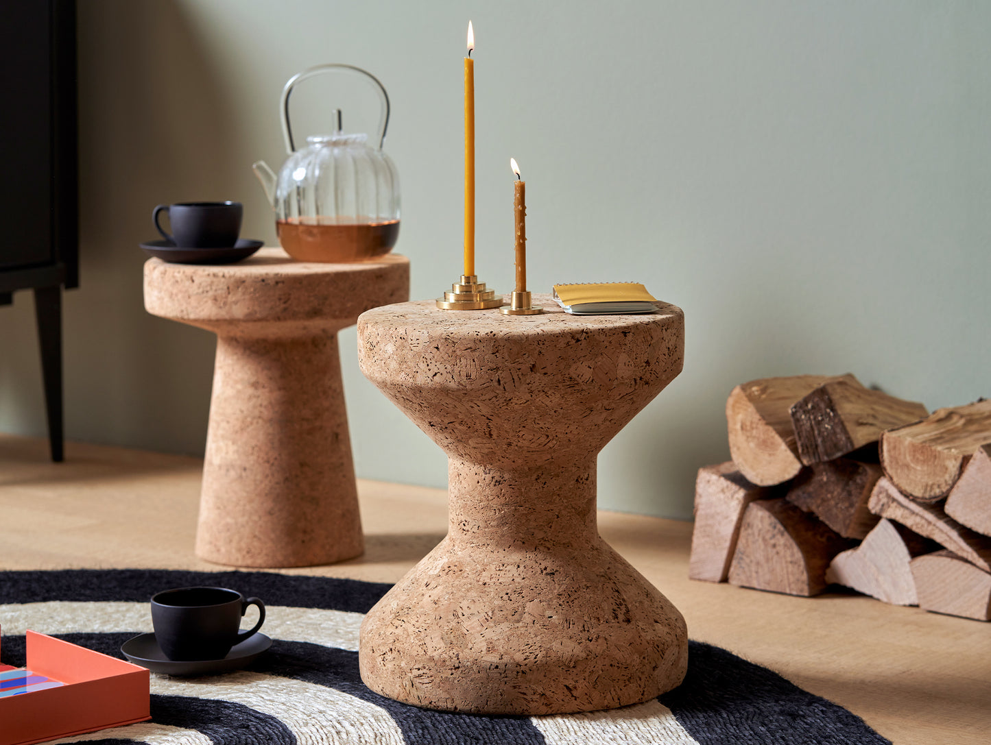 Jasper Morrison Cork Family by Vitra - Model A, Model C