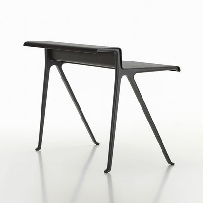 Courier Desk by Vitra - Dark Oak Veneer / Deep Black Aluminium Base
