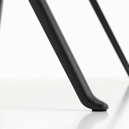 Courier Desk by Vitra - Light Oak Veneer Tabletop / Deep Black Aluminium Base