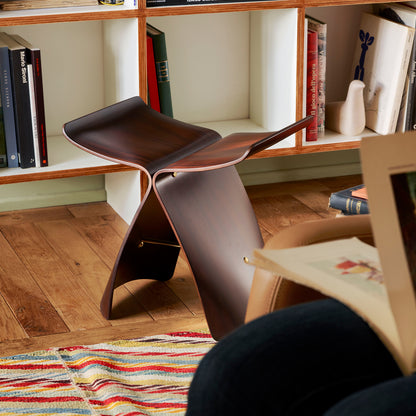 Butterfly Stool by Vitra - Palisander