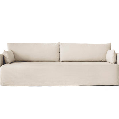 Offset 3-Seater Sofa with Loose Cover by Audo Copenhagen - Jasmine