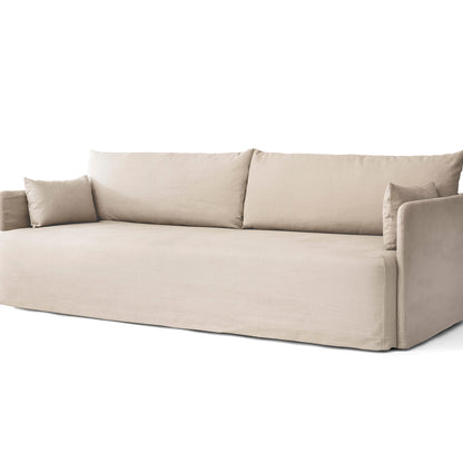 Offset 3-Seater Sofa with Loose Cover by Audo Copenhagen - Sand