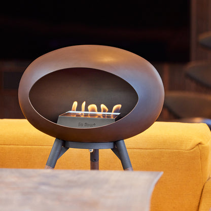 Ground High Fireplace by Le Feu 