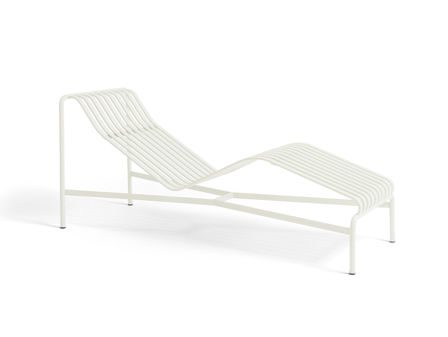 HAY Palissade Chaise Longue - Cream White