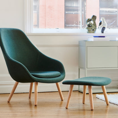 About A Lounge Chair - AAL 92 by HAY - Lacquered Oak / Remix 3 973