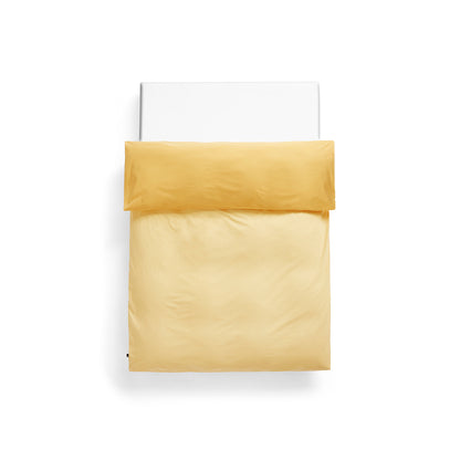 Duo Bed Linen by HAY - Duvet Cover / Golden Yellow