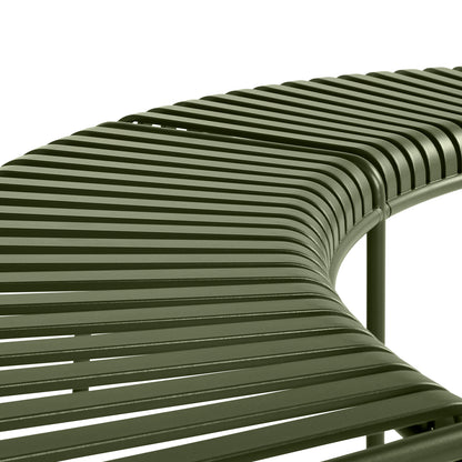 Palissade Park Bench by HAY - Olive