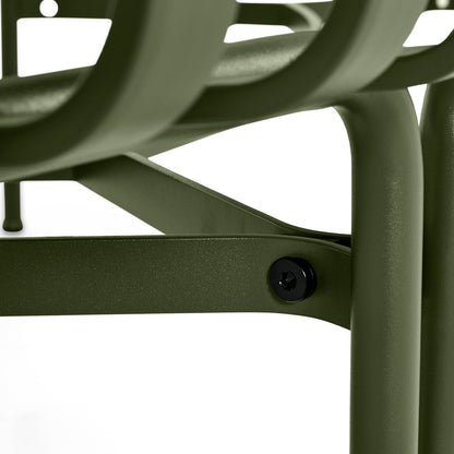Palissade Park Dining Bench - Out-Out Starter Set by HAY - Olive