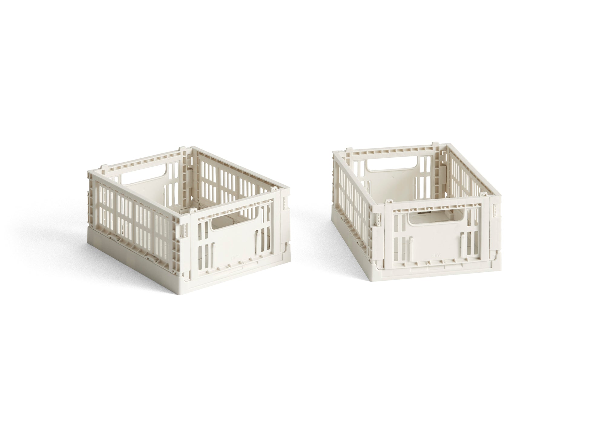 Colour Crate Mini - Set of 2 by HAY - Off White