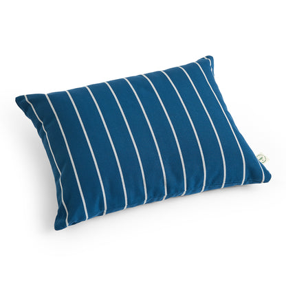 Outdoor Market Cushion by HAY - Blue with Beige Stripe