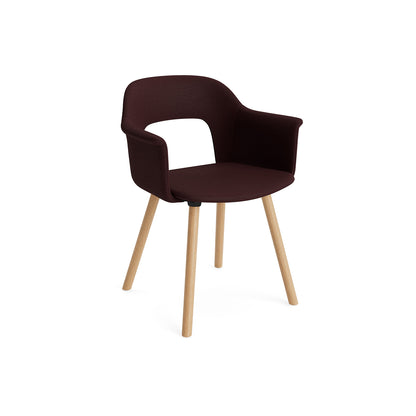 Layout Armchair 224 by HAY - Lacquered Oak Base / Vidar 693