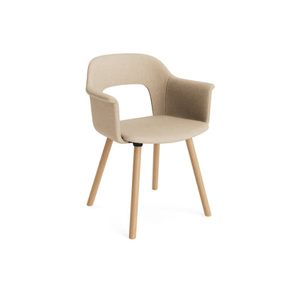 Layout Armchair 224 by HAY - Lacquered Oak Base / Metaphor 035