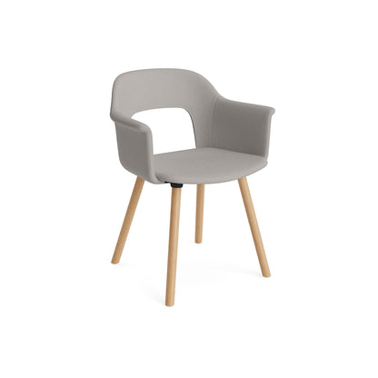 Layout Armchair 224 by HAY - Lacquered Oak Base / Autumn 0101