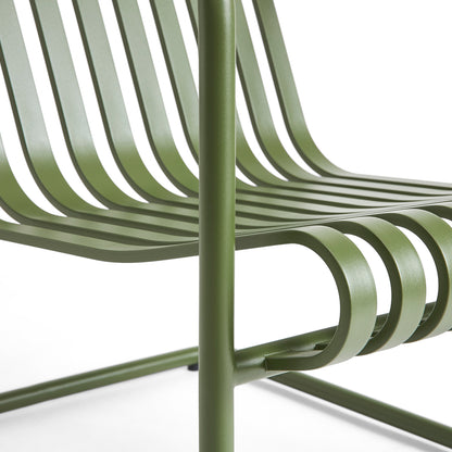 Palissade Cantilever Lounge Chair Low by HAY - Olive