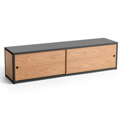 New Order Shelving Combination 104 by HAY - Charcoal