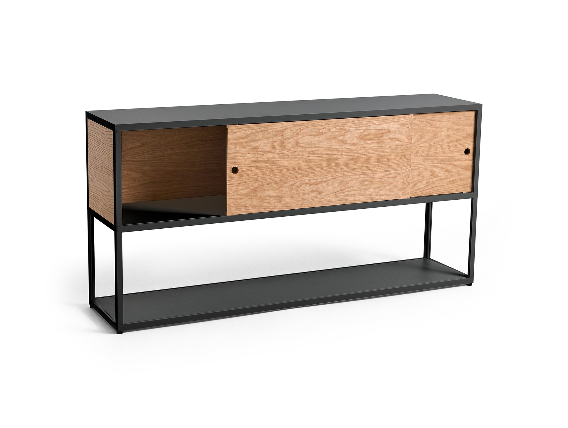 New Order Shelving Combination 207 by HAY - Charcoal