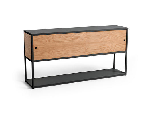 New Order Shelving Combination 207 by HAY - Charcoal